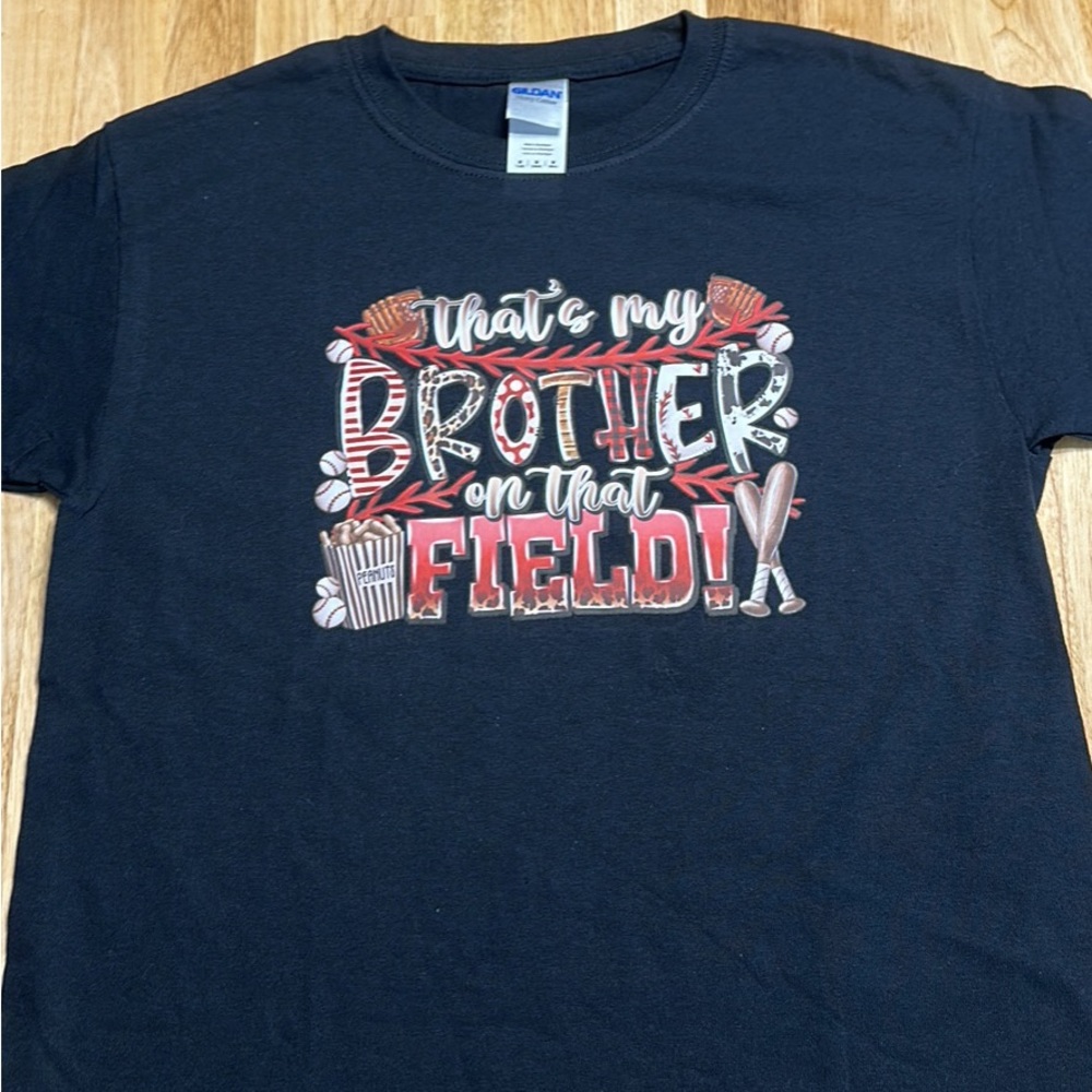 Black Youth Medium “That’s my Brother “ T shirt